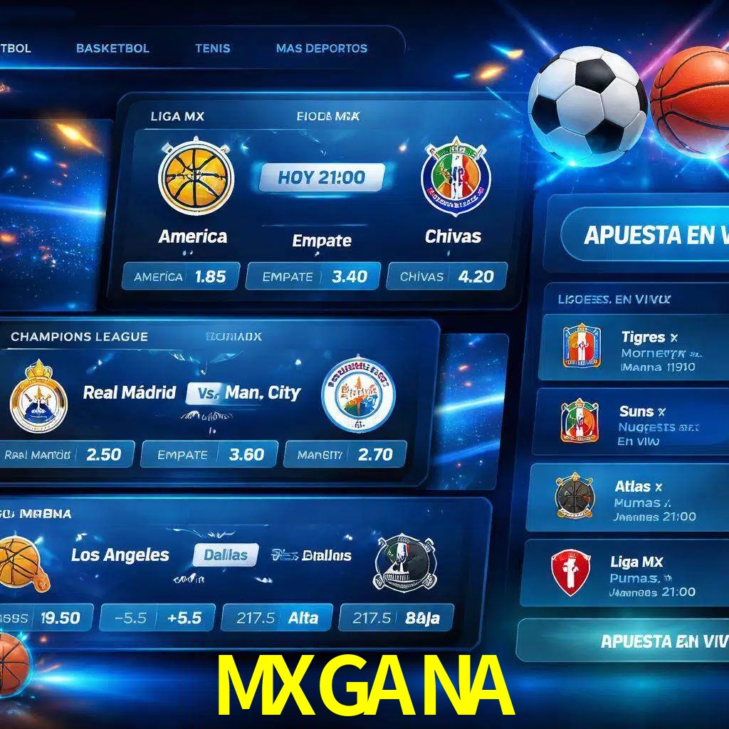 Mercados de apuestas deportivas MXGANA para jugadores en México